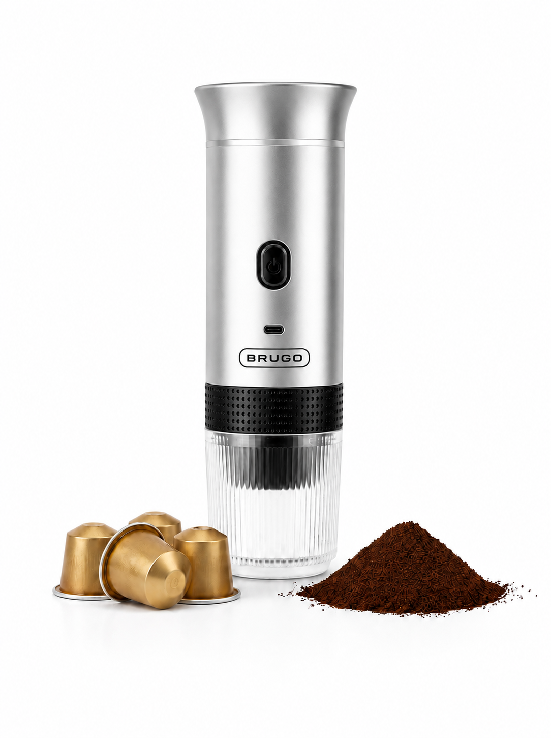 Brugo 3-in-1 Portable Espresso Maker